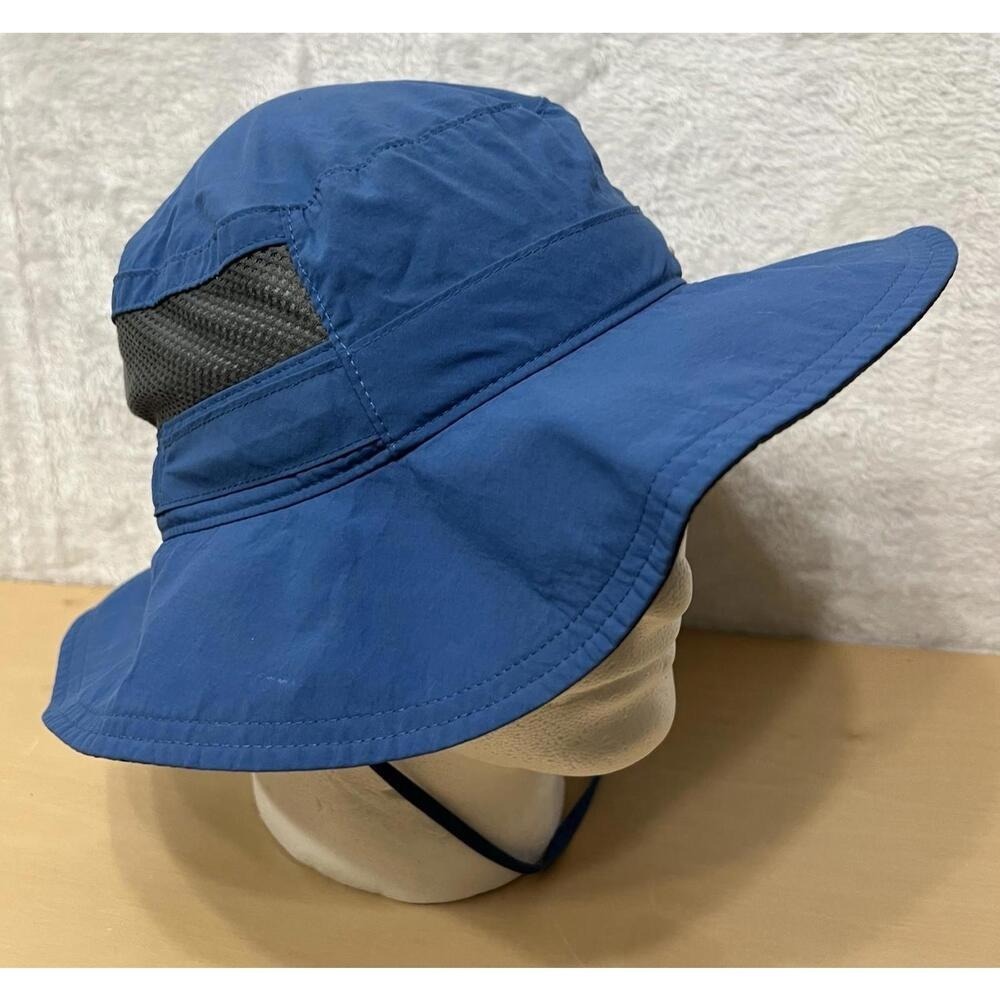Columbia Omni-Shade Wide Brim Sun Hat, Blue, Adjustable, Unisex O/S (bin02)